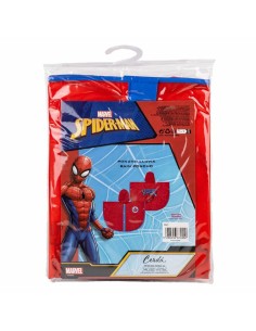 Waterproof Poncho with Hood Spider-Man Red 2