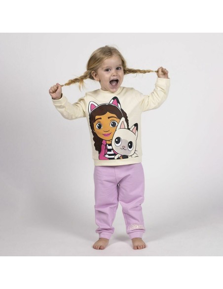 Baby's Tracksuit Gabby's Dollhouse Purple