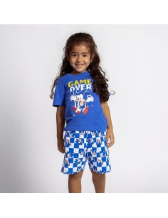 Children's Pyjama Sonic Blue 2