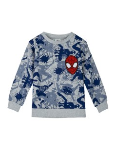 Children’s Sweatshirt without Hood Spider-Man Grey
