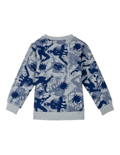 Children’s Sweatshirt without Hood Spider-Man Grey 2