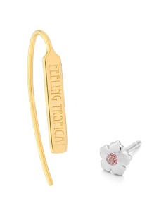 Ladies' Earrings Secrecy E8224CDAWW900 Sterling silver 3 cm