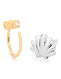 Ladies' Earrings Secrecy E8215CDAWW900 Sterling silver 1,5 cm