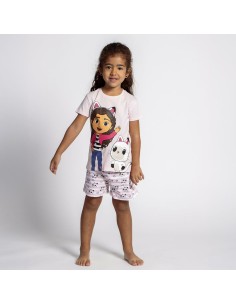 Children's Pyjama Gabby's Dollhouse Pink 2