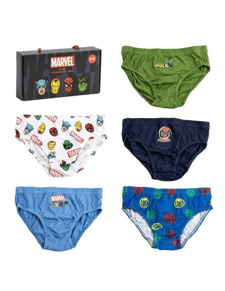 Pack of Underpants Marvel Multicolour 5 Units