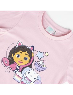 Children's Pyjama Gabby's Dollhouse Pink 2
