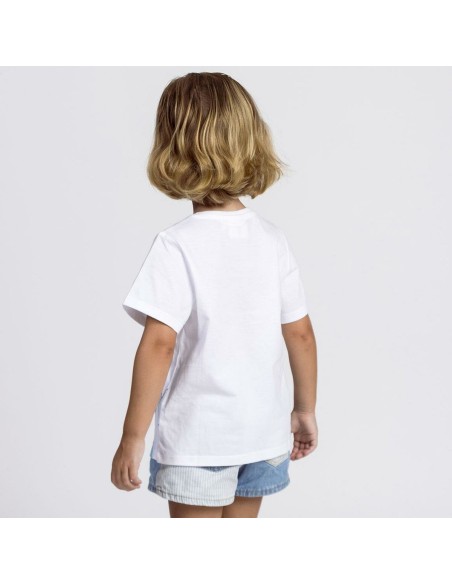 Child's Short Sleeve T-Shirt Frozen White