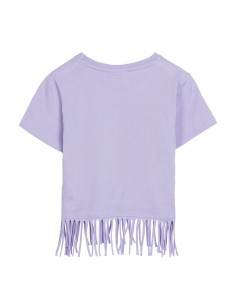 Child's Short Sleeve T-Shirt Minnie Mouse Purple 2