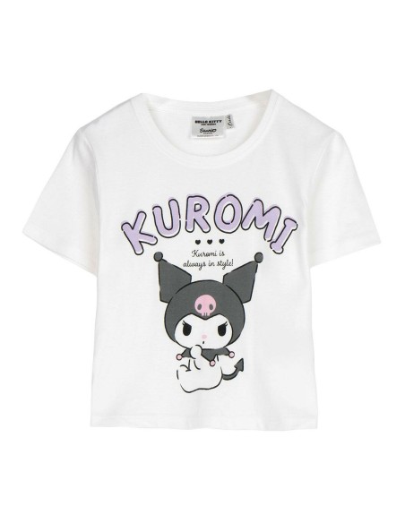 Child's Short Sleeve T-Shirt Hello Kitty White