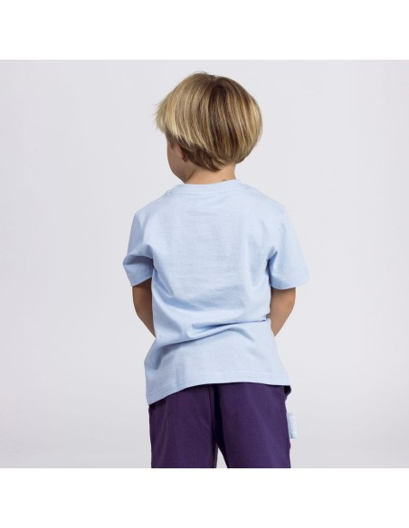 Child's Short Sleeve T-Shirt Bluey Light Blue