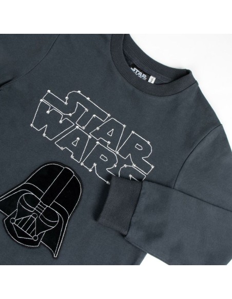 Children’s Sweatshirt without Hood Star Wars Dark grey
