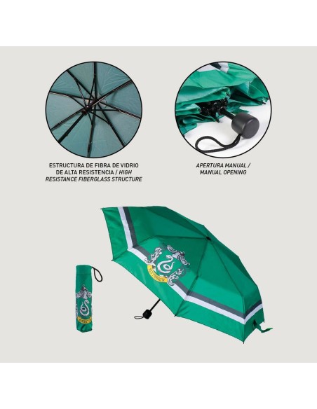 Foldable Umbrella Harry Potter Slytherin Green 53 cm