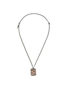 Men's Necklace Police PJ26485PSBR.01 50 + 20 cm 2