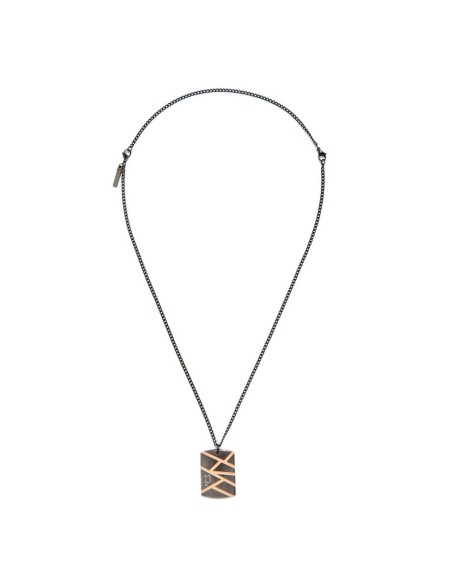 Men's Necklace Police PJ26485PSBR.01 50 + 20 cm