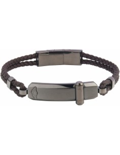 Men's Bracelet Police PEAGB2211636 Leather 19 cm