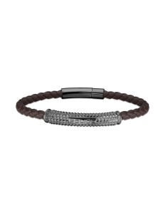 Men's Bracelet Police PEAGB2214903 Leather 19 cm