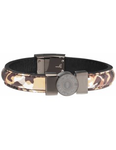 Men's Bracelet Police PJ25556BLU.02-L Leather 21 cm