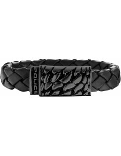 Men's Bracelet Police PJ25729BLB.01-L Leather 21 cm