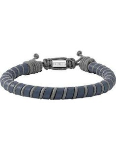 Men's Bracelet Police PJ26486BLN.02 Leather 19 cm