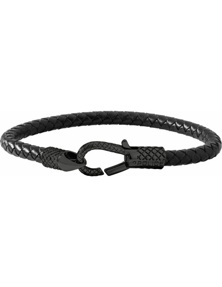Men's Bracelet Police PJ26491BLB.02 Leather 19 cm