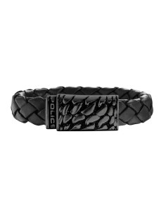 Men's Bracelet Police PJ25729BLB.01-S Leather