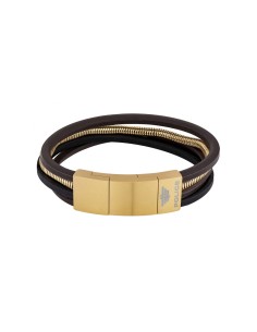 Men's Bracelet Police PJ26551BSG.02 Leather 19-21 cm