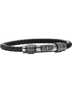 Men's Bracelet Police S14ALB02B Leather 19 cm