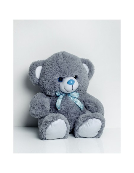 Teddy Bear GO GIFT TOMMY 65 GR Grey Plush 65 cm