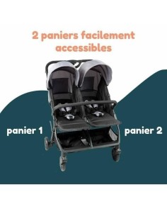 Baby's Pushchair Bambisol Grey 2