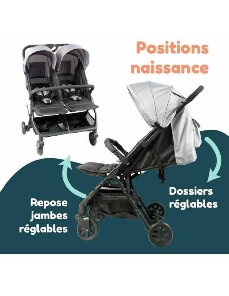 Baby's Pushchair Bambisol Grey