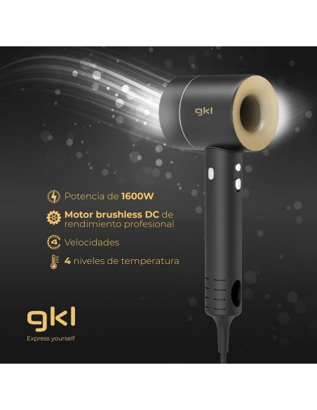 Hairdryer GKL PEARLSENSE 1600 W 2200 W White