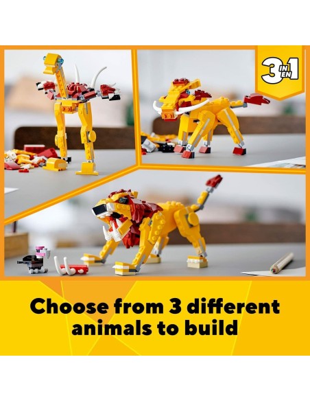 Playset Lego 31112 Lion