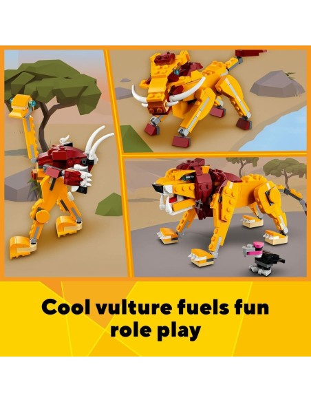 Playset Lego 31112 Lion