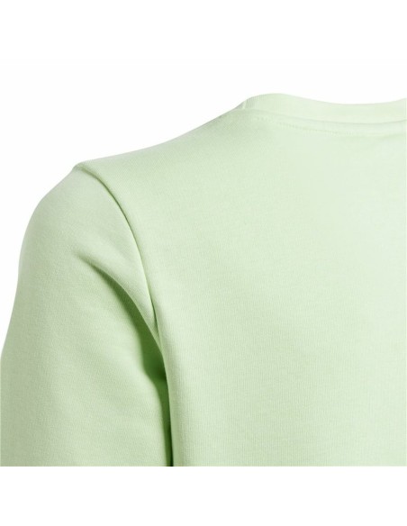 Sweatshirt without Hood Adidas Essentials Green