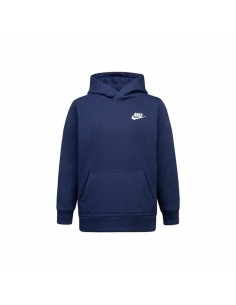 Children’s Hoodie Nike Club Fleece Blue Navy Blue