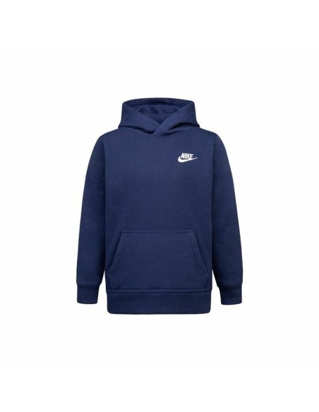 Children’s Hoodie Nike Club Fleece Blue Navy Blue