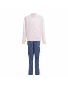 Children's Tracksuit Bottoms Adidas 3Stripes Pink