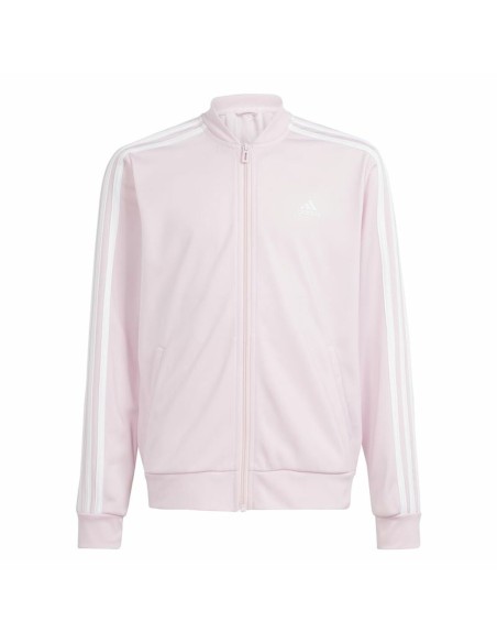 Children's Tracksuit Bottoms Adidas 3Stripes Pink