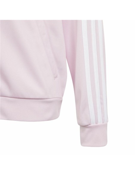 Children's Tracksuit Bottoms Adidas 3Stripes Pink