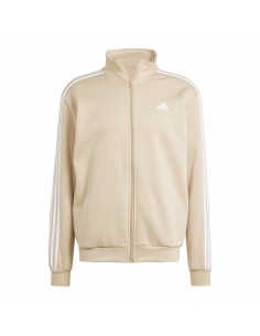 Children's Tracksuit Bottoms Adidas 3Stripes Beige Light brown 2