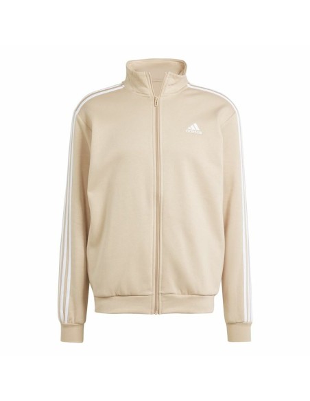 Children's Tracksuit Bottoms Adidas 3Stripes Beige Light brown