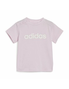 Sports Outfit for Baby Adidas I Lin Co Set Grey Pink 2
