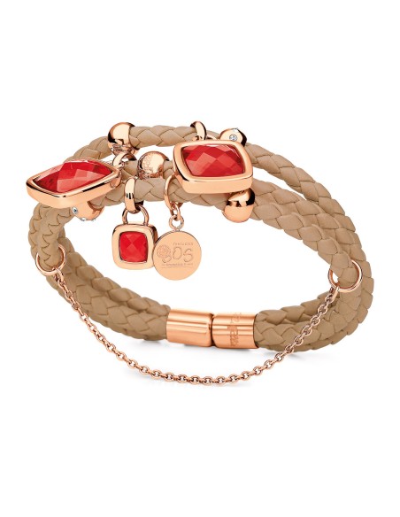 Ladies' Bracelet Folli Follie 3B2T018RIR 60 mm