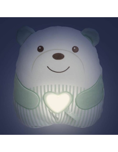 Fluffy toy Chicco Green