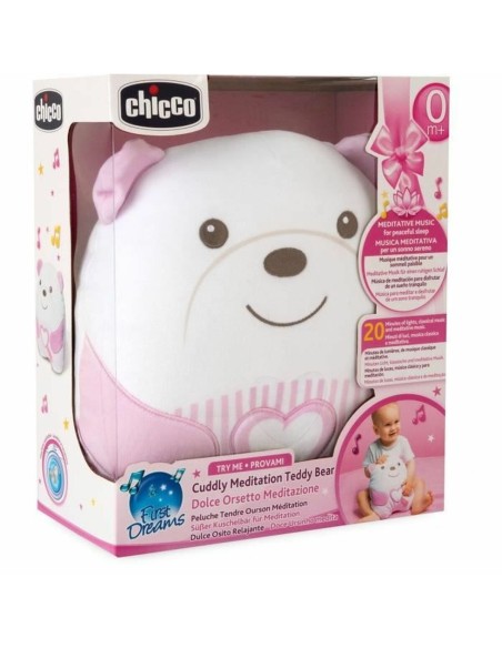 Fluffy toy Chicco Pink Rose