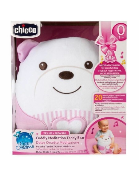 Fluffy toy Chicco Pink Rose