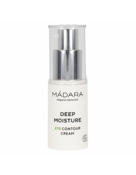 Anti-Ageing Cream for Eye Area Mádara Deep Moisture (15 ml)