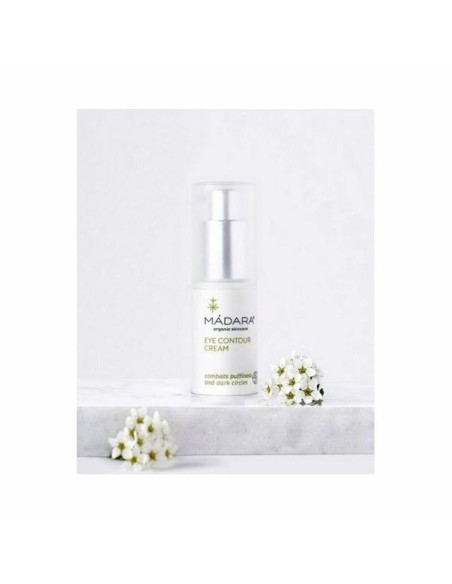 Anti-Ageing Cream for Eye Area Mádara Deep Moisture (15 ml)