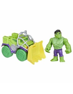 Playset Hasbro Spidey Hulk Wrecker Truck Set 2