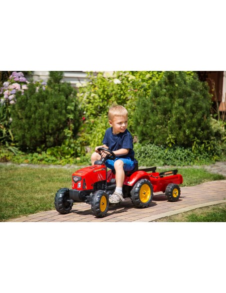 Pedal Tractor Falk Supercharger 2030AB Red